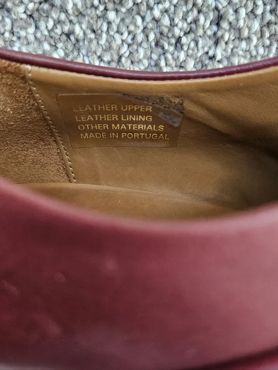 Fluevog Hopefuls Vow In Burgandy Fits Like 9-9.5 Size 10 Rounded Toe Laces - Picture 10 of 16